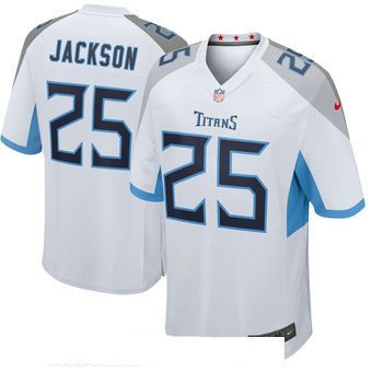 Men's Tennessee Titans #25 Adoree' Jackson Nike White New 2018 Game Jersey Men's Tennessee Titans #25 Adoree' Jackson Nike White New 2018 Game Jersey