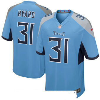Men's Tennessee Titans #31 Kevin Byard Nike Light Blue New 2018 Game Jersey Men's Tennessee Titans #31 Kevin Byard Nike Light Blue New 2018 Game Jersey
