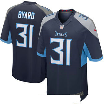 Men's Tennessee Titans #31 Kevin Byard Nike Navy New 2018 Game Jersey Men's Tennessee Titans #31 Kevin Byard Nike Navy New 2018 Game Jersey