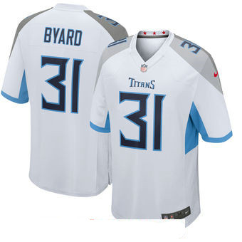 Men's Tennessee Titans #31 Kevin Byard Nike White New 2018 Game Jersey Men's Tennessee Titans #31 Kevin Byard Nike White New 2018 Game Jersey