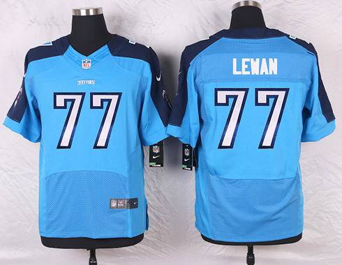 Men's Tennessee Titans #77 Taylor Lewan Light Blue Team Color NFL Nike Elite Jersey Men's Tennessee Titans #77 Taylor Lewan Light Blue Team Color NFL Nike Elite Jersey