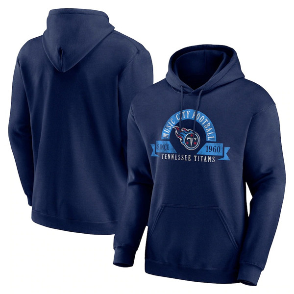 Men's Tennessee Titans Blue Pullover Hoodie Men's Tennessee Titans Blue Pullover Hoodie