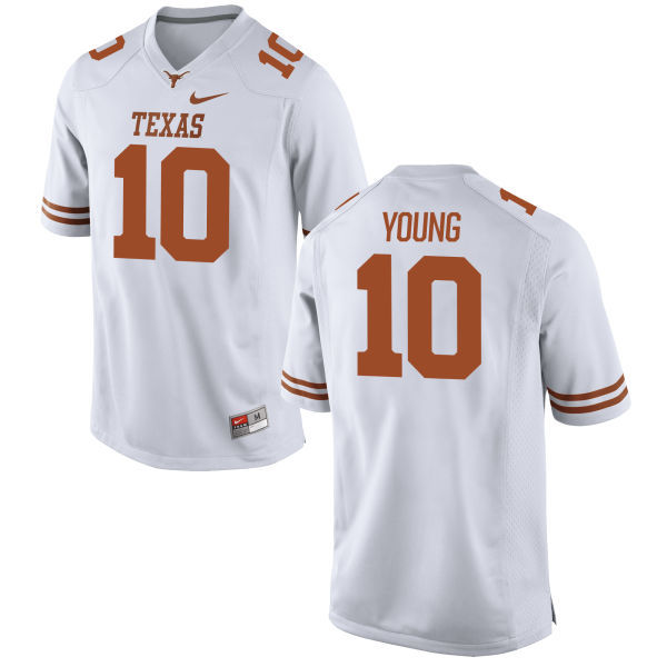 Men's Texas Longhorns 10 Vince Young White Nike College Jersey Men's Texas Longhorns 10 Vince Young White Nike College Jersey