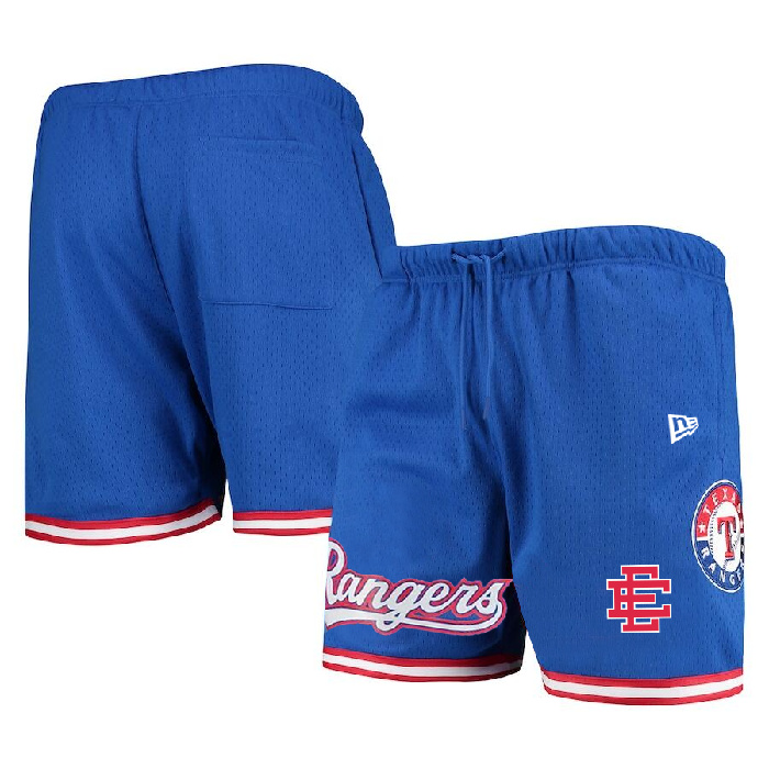 Men's Texas Rangers Royal Mesh Shorts 001 Men's Texas Rangers Royal Mesh Shorts 001