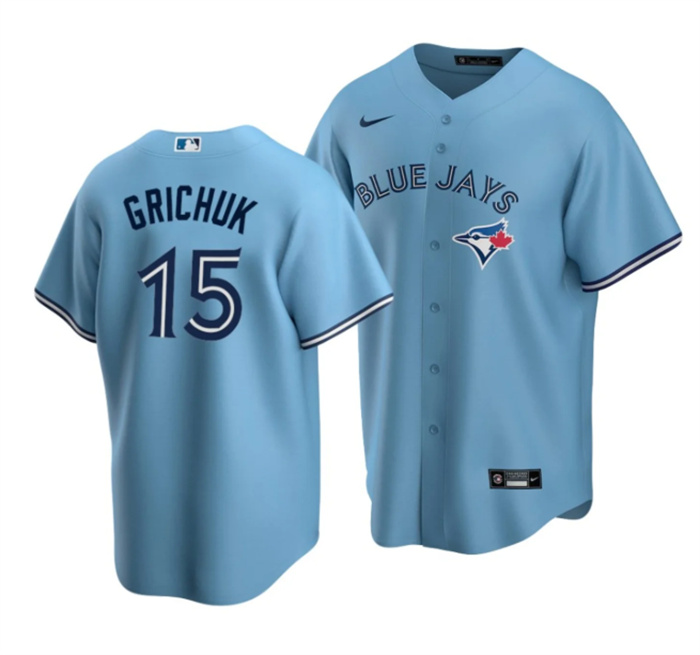 Men's Toronto Blue Jays #15 Whit Merrifield Light Blue Cool Base Stitched Jersey Men's Toronto Blue Jays #15 Whit Merrifield Light Blue Cool Base Stitched Jersey