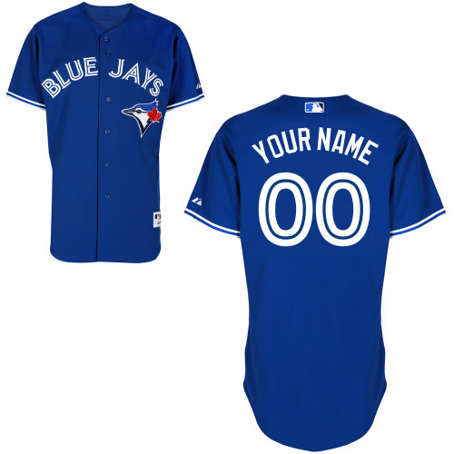 Men's Toronto Blue Jays Royal Custom Cool Base Jersey Men's Toronto Blue Jays Royal Custom Cool Base Jersey