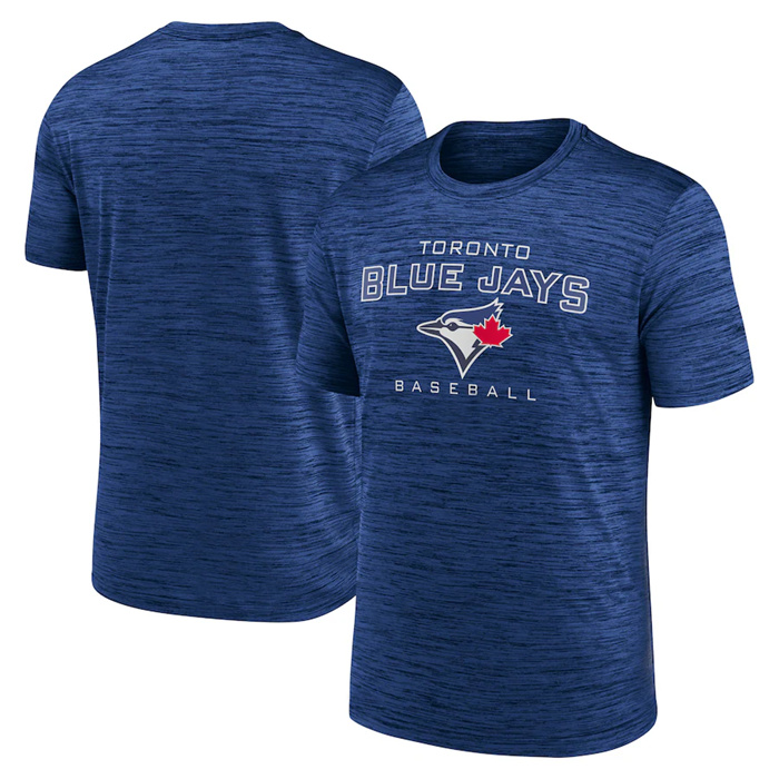 Men's Toronto Blue Jays Royal Velocity Practice Performance T-Shirt Men's Toronto Blue Jays Royal Velocity Practice Performance T-Shirt