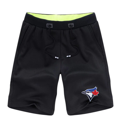 Men's Toronto Blue Jays Team Logo Black Baseball Shorts