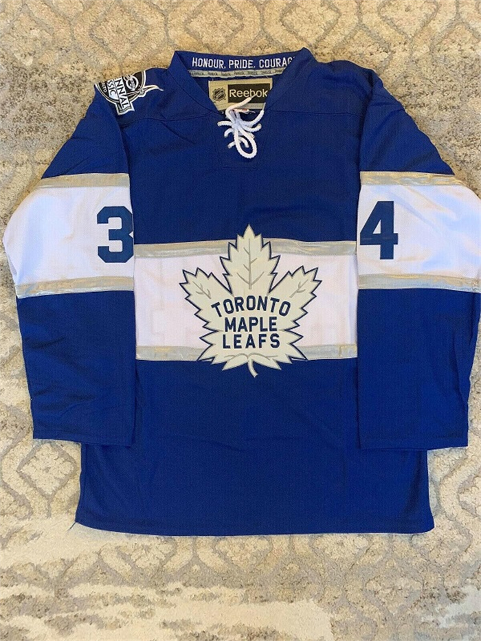 Men's Toronto Maple Leafs #34 Auston Matthews Blue Stitched Jersey Men's Toronto Maple Leafs #34 Auston Matthews Blue Stitched Jersey