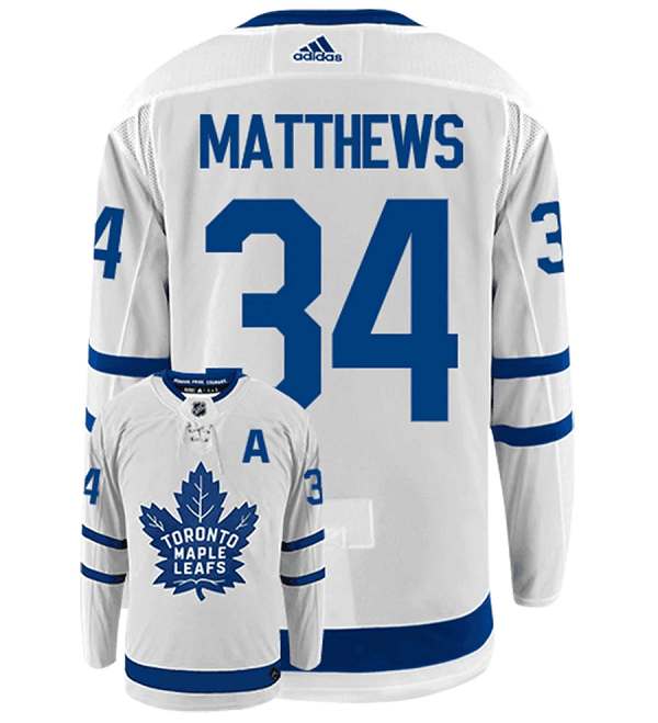Men's Toronto Maple Leafs #34 Auston Matthews White Stitched Jersey Men's Toronto Maple Leafs #34 Auston Matthews White Stitched Jersey