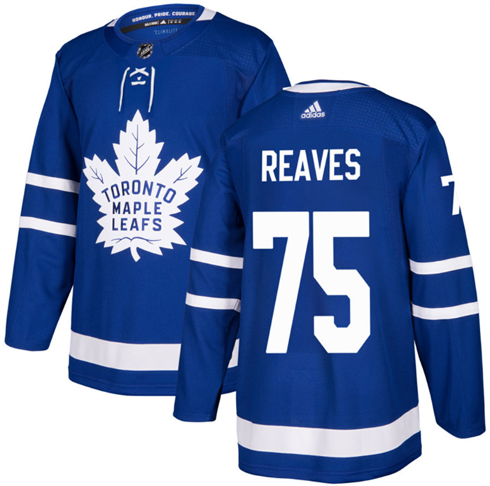 Men's Toronto Maple Leafs #75 Ryan Reaves Blue Stitched Jersey Men's Toronto Maple Leafs #75 Ryan Reaves Blue Stitched Jersey