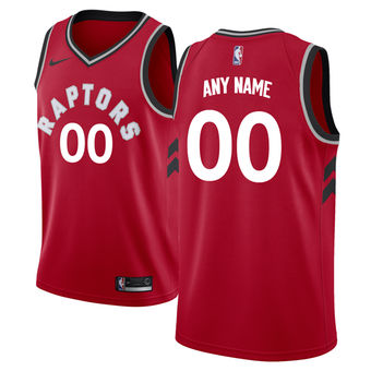 Men's Toronto Raptors Nike Red Custom Jersey Men's Toronto Raptors Nike Red Custom Jersey