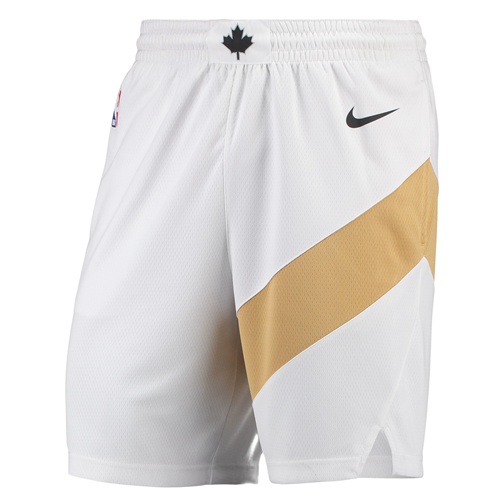 Men's Toronto Raptors Nike White City Edition Swingman Performance Shorts Men's Toronto Raptors Nike White City Edition Swingman Performance Shorts