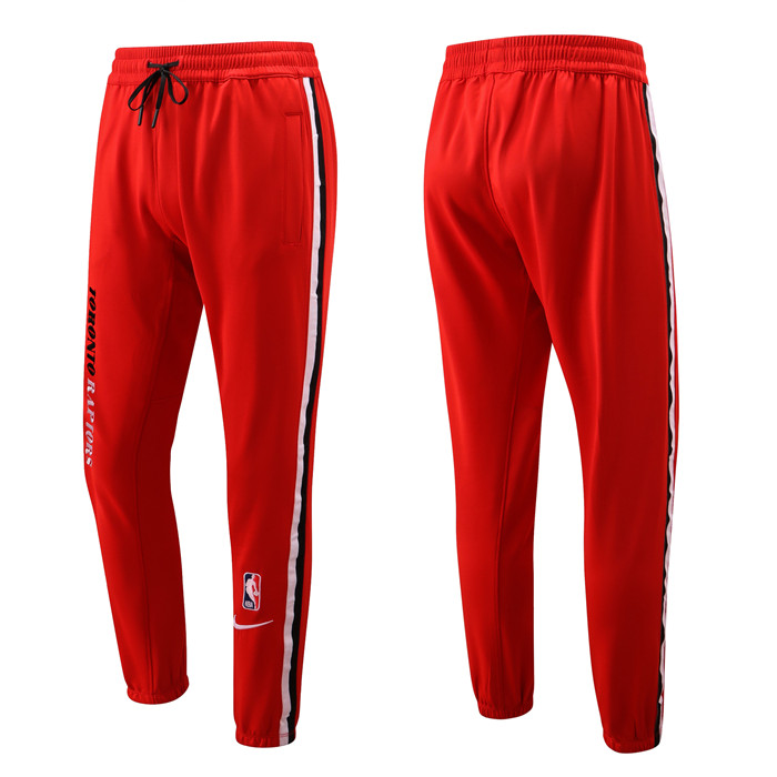 Men's Toronto Raptors Red Performance Showtime Basketball Pants Men's Toronto Raptors Red Performance Showtime Basketball Pants