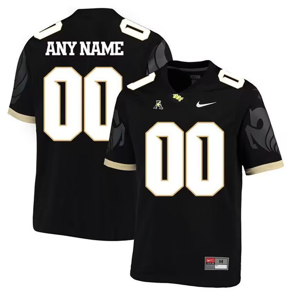 Men's UCF Knights ACTIVE PLAYER Custom Black Stitched Football Jersey Men's UCF Knights ACTIVE PLAYER Custom Black Stitched Football Jersey