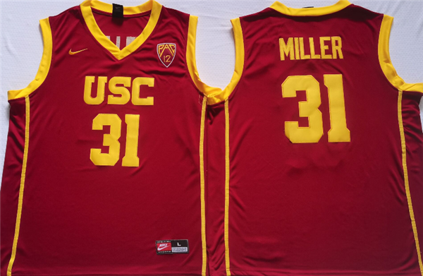 Men's USC Trojans #31 Cheryl Miller Red Stitched Jersey Men's USC Trojans #31 Cheryl Miller Red Stitched Jersey