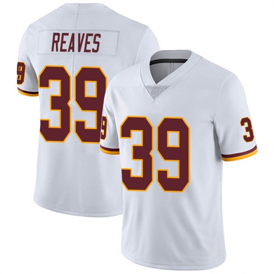 Men's Washington #39 Jeremy Reaves Limited Vapor Untouchable White Jersey Men's Washington #39 Jeremy Reaves Limited Vapor Untouchable White Jersey