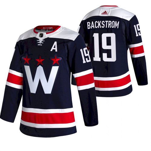 Men's Washington Capitals #19 Nicklas Backstrom NEW Navy Blue Stitched NHL Jersey Men's Washington Capitals #19 Nicklas Backstrom NEW Navy Blue Stitched NHL Jersey