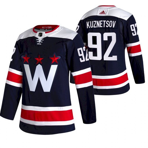 Men's Washington Capitals #92 Evgeny Kuznetsov NEW Navy Blue Stitched NHL Jersey Men's Washington Capitals #92 Evgeny Kuznetsov NEW Navy Blue Stitched NHL Jersey