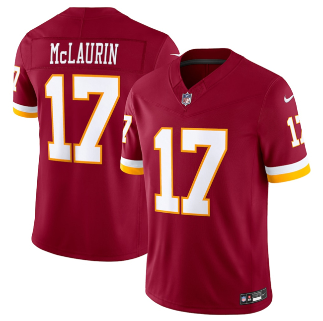 Men's Washington Commanders #17 Terry McLaurin Burgundy 2026 F.U.S.E. Vapor Limited Stitched Football Jersey Men's Washington Commanders #17 Terry McLaurin Burgundy 2026 F.U.S.E. Vapor Limited Stitched Football Jersey