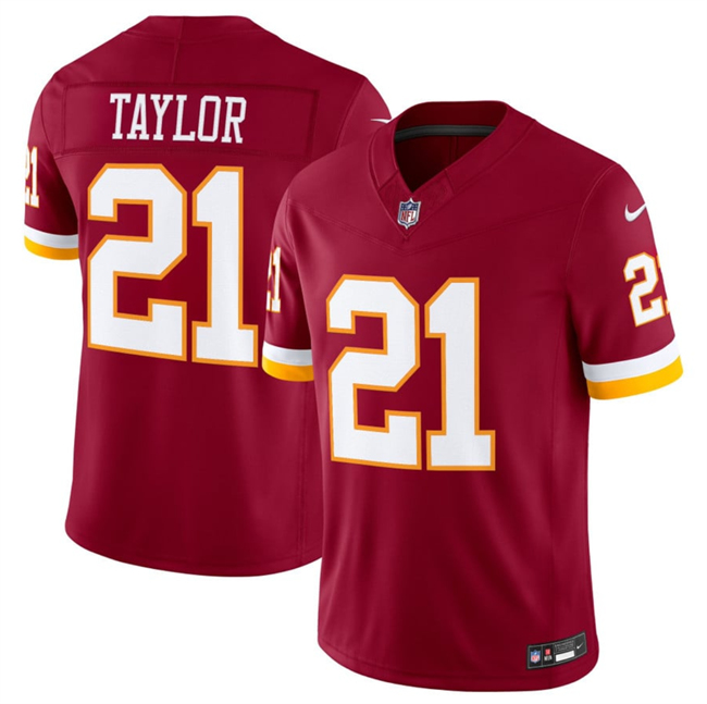 Men's Washington Commanders #21 Sean Taylor Burgundy 2026 F.U.S.E. Vapor Limited Stitched Football Jersey Men's Washington Commanders #21 Sean Taylor Burgundy 2026 F.U.S.E. Vapor Limited Stitched Football Jersey