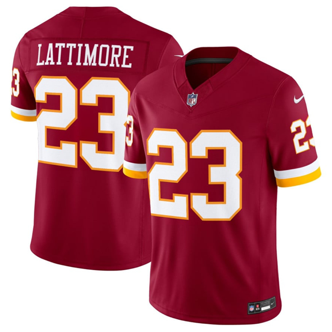 Men's Washington Commanders #23 Trey Amos Burgundy 2026 F.U.S.E. Vapor Limited Stitched Football Jersey Men's Washington Commanders #23 Trey Amos Burgundy 2026 F.U.S.E. Vapor Limited Stitched Football Jersey