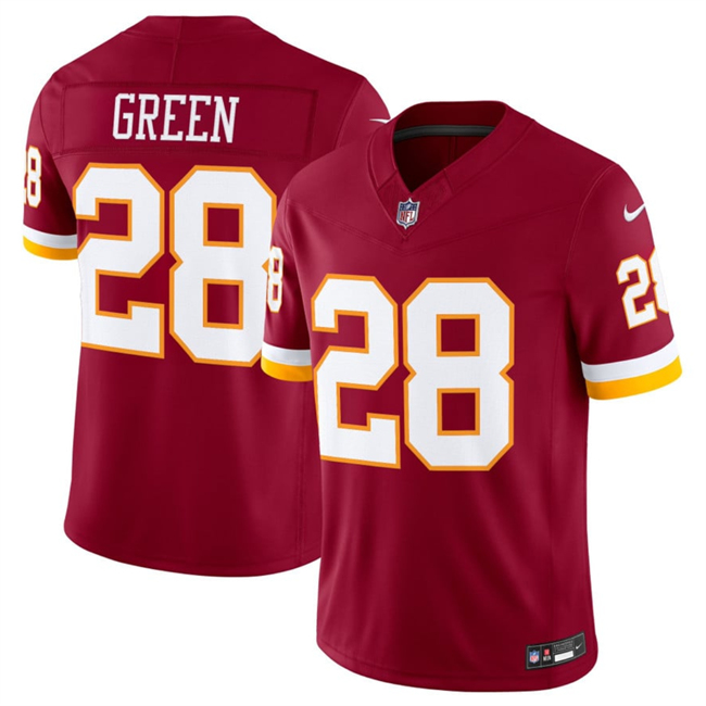 Men's Washington Commanders #28 Darrell Green Burgundy 2026 F.U.S.E. Vapor Limited Stitched Football Jersey Men's Washington Commanders #28 Darrell Green Burgundy 2026 F.U.S.E. Vapor Limited Stitched Football Jersey