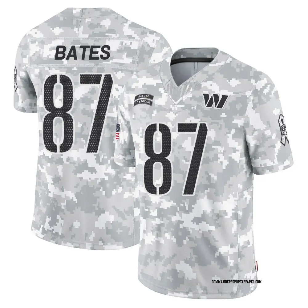 Men's Washington Commanders #87 John Bates camo Vapor Limited Stitched Football Jersey Men's Washington Commanders #87 John Bates camo Vapor Limited Stitched Football Jersey