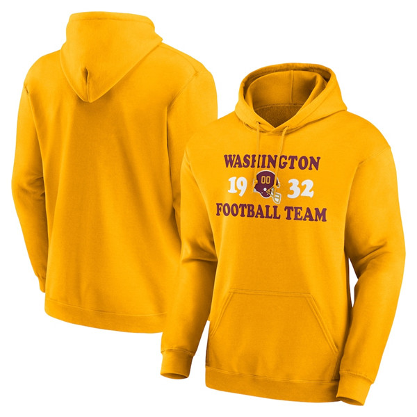 Men's Washington Football Team Gold Fierce Competitor Pullover Hoodie Men's Washington Football Team Gold Fierce Competitor Pullover Hoodie