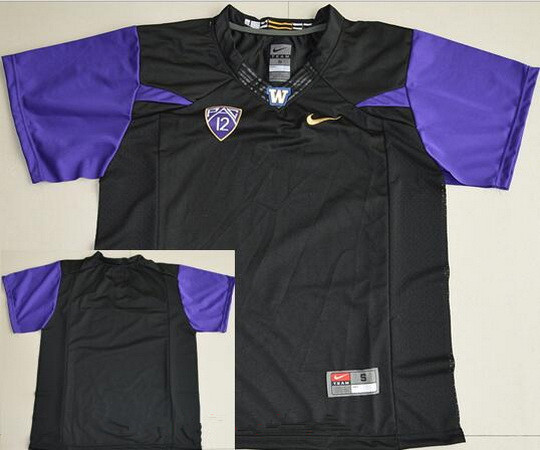 Men's Washington Huskies Custom Black Limited Stitched College Football 2016 Nike NCAA Jersey Men's Washington Huskies Custom Black Limited Stitched College Football 2016 Nike NCAA Jersey