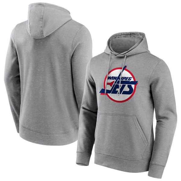 Men's Winnipeg Jets Grey True Classics Vintage Graphic Hoodie Men's Winnipeg Jets Grey True Classics Vintage Graphic Hoodie
