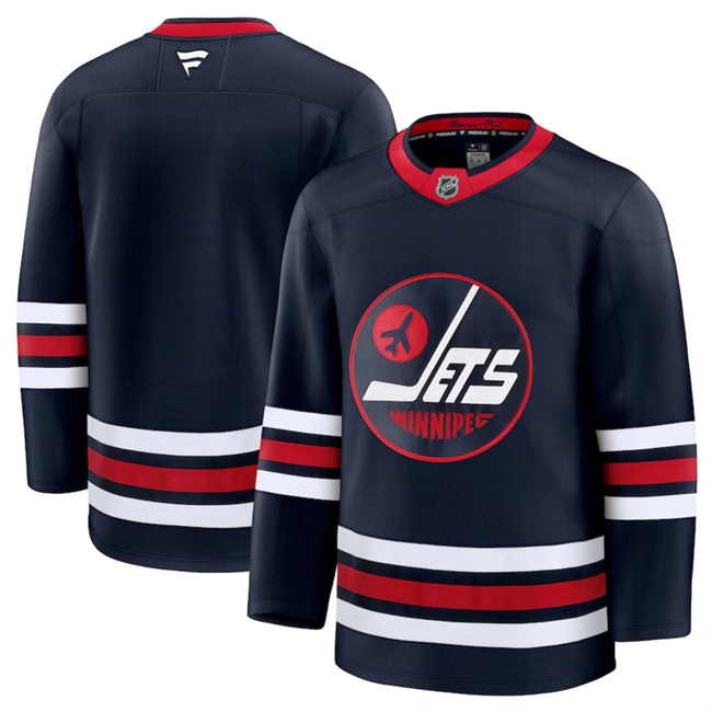Men's Winnipeg Jets Navy 2024-25 Alternate Stitched Hockey Jersey Men's Winnipeg Jets Navy 2024-25 Alternate Stitched Hockey Jersey