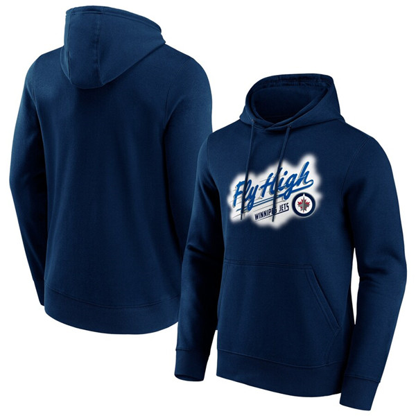 Men's Winnipeg Jets Navy Hometown Graphic Hoodie Men's Winnipeg Jets Navy Hometown Graphic Hoodie
