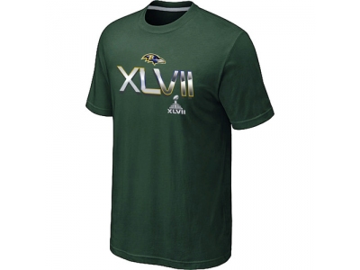 Men Baltimore Ravens 2012 Super Bowl XLVII On Our Way D.Green T-Shirt