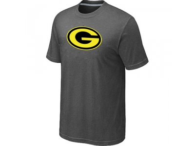 Men Green Bay Packers Neon Logo Charcoal D.Grey T-shirt Men Green Bay Packers Neon Logo Charcoal D.Grey T-shirt