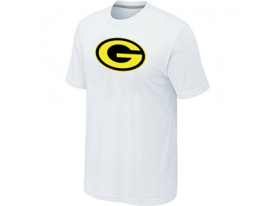 Men Green Bay Packers Neon Logo Charcoal White T-shirt Men Green Bay Packers Neon Logo Charcoal White T-shirt