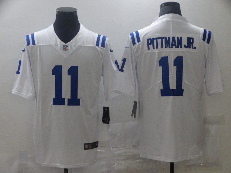 Men Indianapolis Colts 11 Pittman jr White Nike Vapor Untouchable Limited 2021 NFL Jersey Men Indianapolis Colts 11 Pittman jr White Nike Vapor Untouchable Limited 2021 NFL Jersey