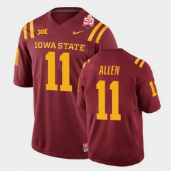 Men Iowa State Cyclones #11 Chase Allen 2021 Fiesta Bowl Cardinal College Football Jersey Men Iowa State Cyclones #11 Chase Allen 2021 Fiesta Bowl Cardinal College Football Jersey