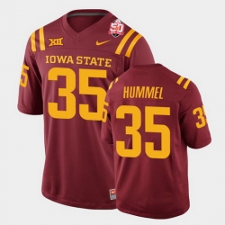 Men Iowa State Cyclones #35 Jake Hummel 2021 Fiesta Bowl Cardinal College Football Jersey Men Iowa State Cyclones #35 Jake Hummel 2021 Fiesta Bowl Cardinal College Football Jersey