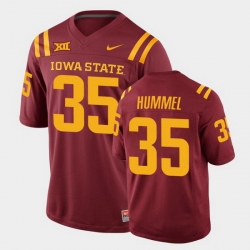 Men Iowa State Cyclones #35 Jake Hummel College Football Cardinal Replica Jersey Men Iowa State Cyclones #35 Jake Hummel College Football Cardinal Replica Jersey