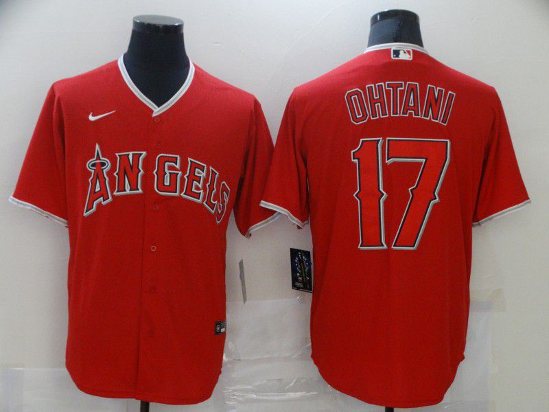 Men Los Angeles Angels 17 Ohtani Red Game 2021 Nike MLB Jersey Men Los Angeles Angels 17 Ohtani Red Game 2021 Nike MLB Jersey
