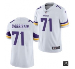 Men Minnesota Vikings #71 Christian Darrisaw White 2021 Vapor Untouchable Limited Stitched NFL Jersey Men Minnesota Vikings #71 Christian Darrisaw White 2021 Vapor Untouchable Limited Stitched NFL Jersey