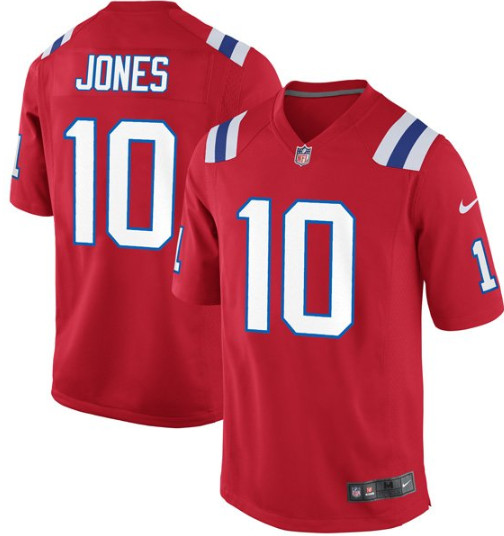Men New England Patriots #10 Mac Jones Red 2021 Draft Jersey Men New England Patriots #10 Mac Jones Red 2021 Draft Jersey