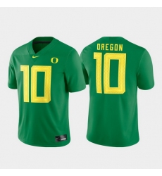 Men Oregon Ducks 10 Green Game Football Jersey Men Oregon Ducks 10 Green Game Football Jersey