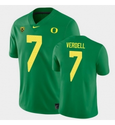 Men Oregon Ducks Cj Verdell College Football Green Game Jersey Men Oregon Ducks Cj Verdell College Football Green Game Jersey
