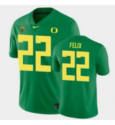 Men Oregon Ducks Darrian Felix College Football Green Game Jersey Men Oregon Ducks Darrian Felix College Football Green Game Jersey