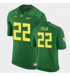Men Oregon Ducks Darrian Felix Replica Green Game Football Jersey Men Oregon Ducks Darrian Felix Replica Green Game Football Jersey