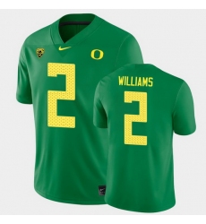 Men Oregon Ducks Devon Williams College Football Green Game Jersey Men Oregon Ducks Devon Williams College Football Green Game Jersey