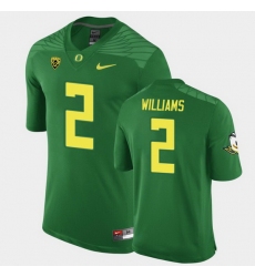 Men Oregon Ducks Devon Williams Replica Green Game Football Jersey Men Oregon Ducks Devon Williams Replica Green Game Football Jersey