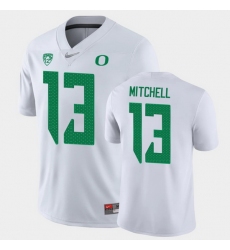Men Oregon Ducks Dillon Mitchell Game White College Football Jersey Men Oregon Ducks Dillon Mitchell Game White College Football Jersey